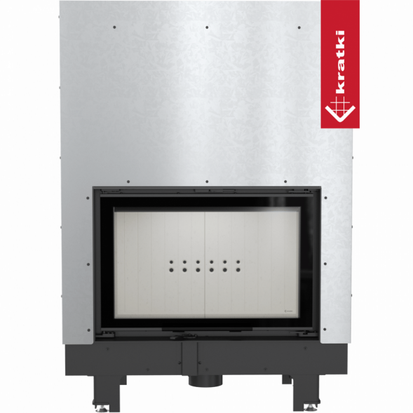 Топка с теплообменником Kratki PRO MBO/PW/15/G/W гильотина