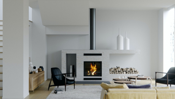 Топка DEFRO HOME PORTAL ME, 12 кВт, 740/629мм