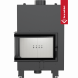 Топка с теплообменником Kratki PRO MBM/PW/10/L/BS/W угловое стекло слева