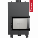 Топка с теплообменником Kratki PRO MBZ/PW/13/P/BS/W