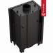 Топка с теплообменником Kratki PRO MBZ/PW/13/L/BS/W