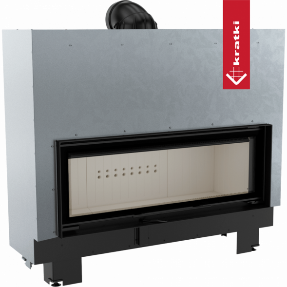Топка Kratki PRO MB120/G (Белая футеровка)