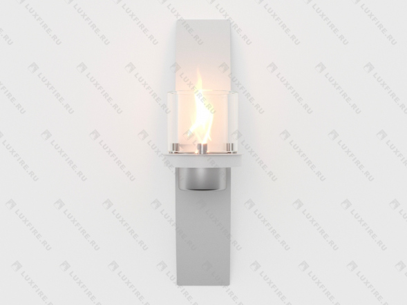 Настенный биокамин Lux Fire &amp;quot;Олимпус D&amp;quot; (белый)