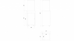 Нагреватель газовый PATIO MINI/G31/37MBAR/S - сталь, пульт